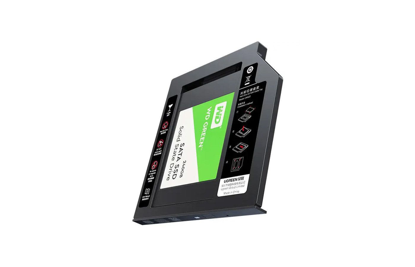 UGREEN SATA Hard Disk Drive Caddy Tray 9.5mm Price in Nepal